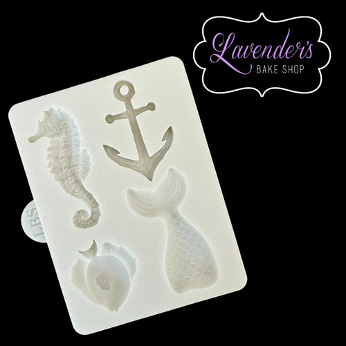 Seahorse and Mermaid Tail